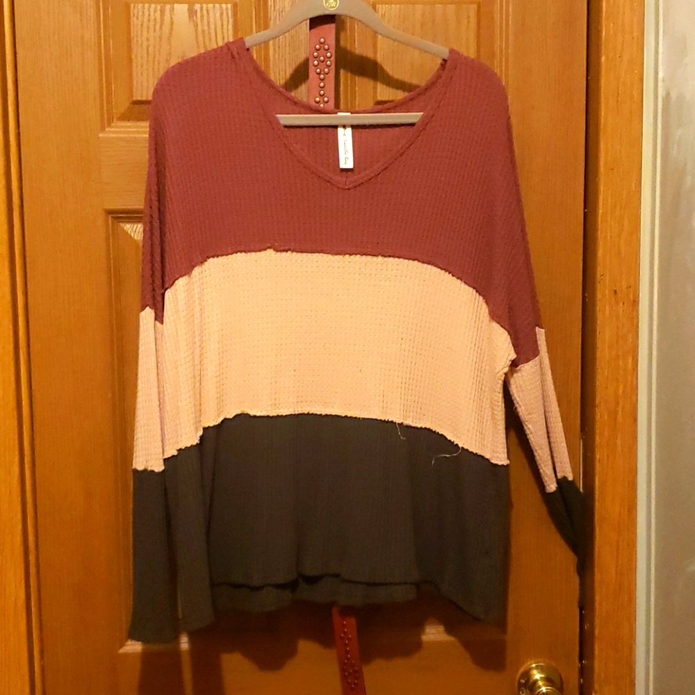 Glick Brand Waffle knit crop